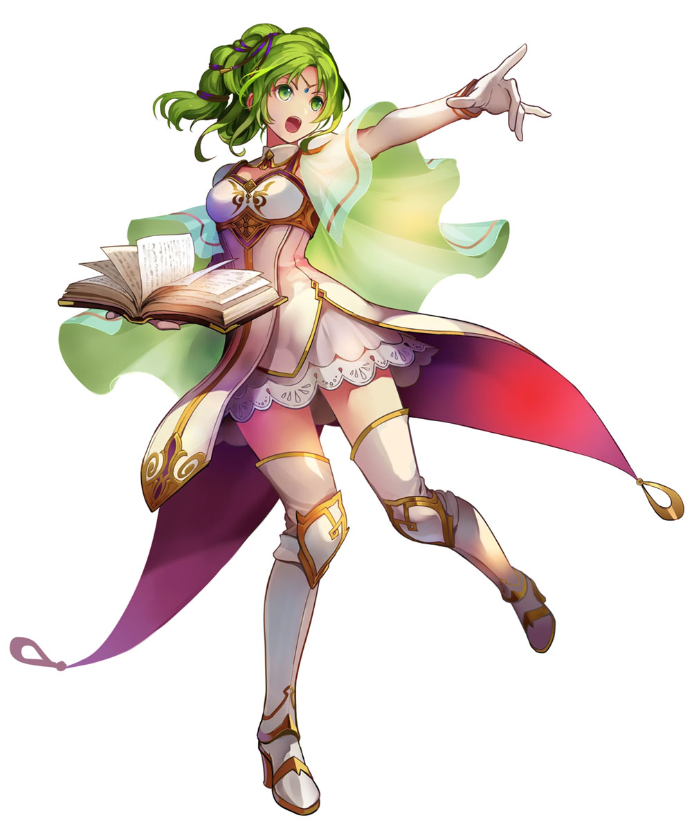 Larachel, Battle Art from Fire Emblem Heroes