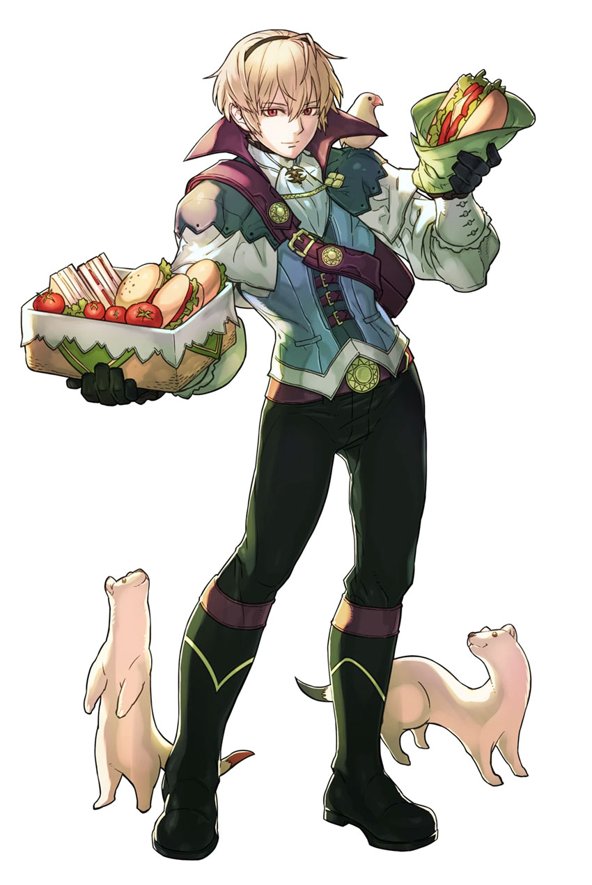 Extra Tomatoes Leo Art from Fire Emblem Heroes