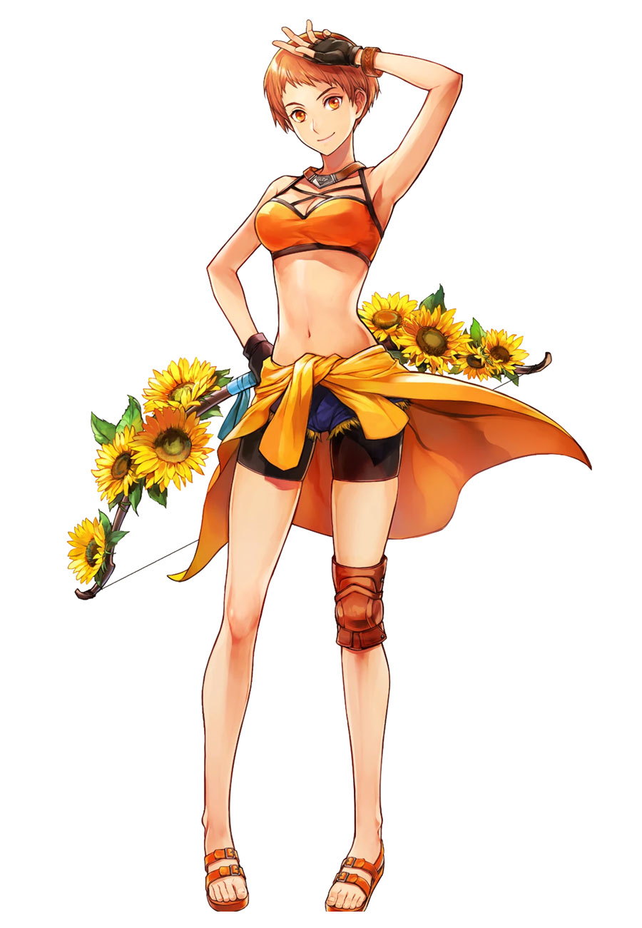 Relentless Rays Leonie Art from Fire Emblem Heroes