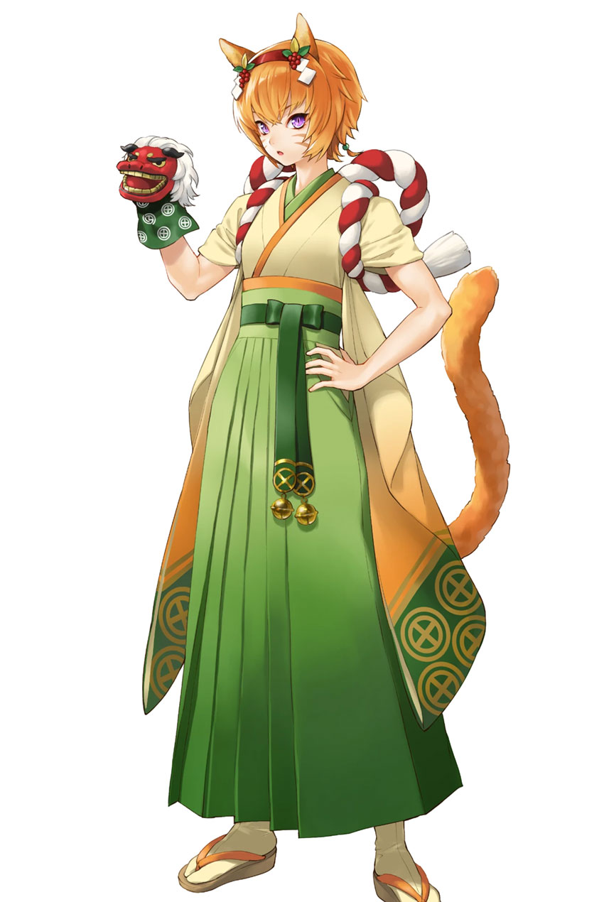 New Year's Claw Lethe Art from Fire Emblem Heroes