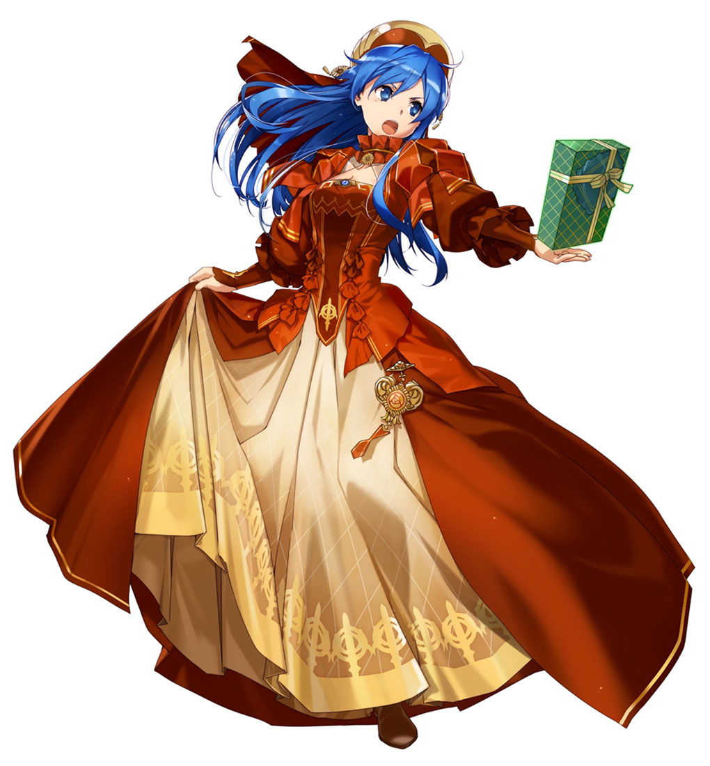 Blush of Youth Lilina, Battle Art from Fire Emblem Heroes