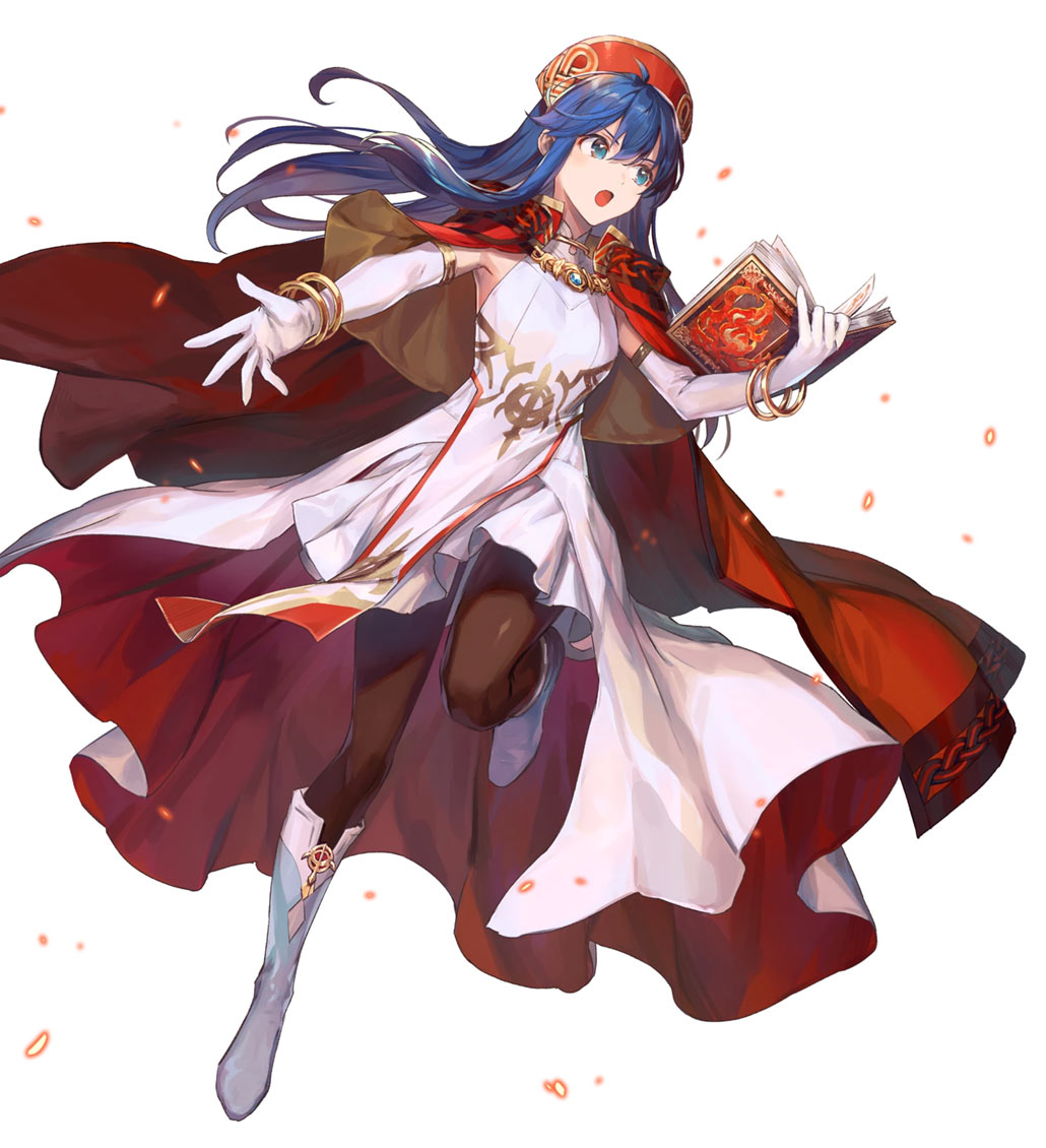 Firelight Leader Lilina, Battle Art from Fire Emblem Heroes