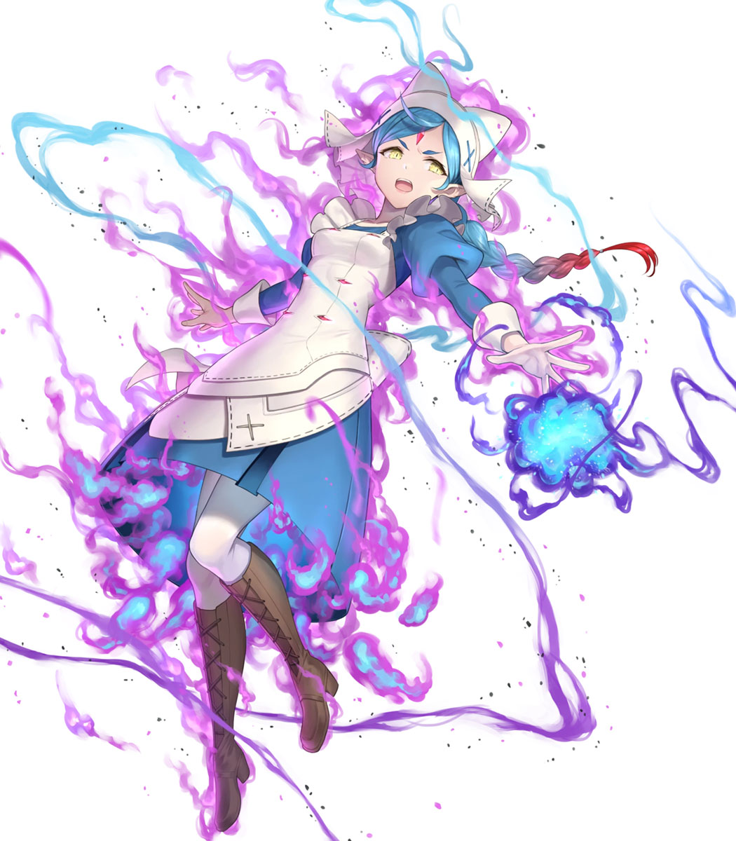 Silent Broodling Lilith, Battle Art from Fire Emblem Heroes