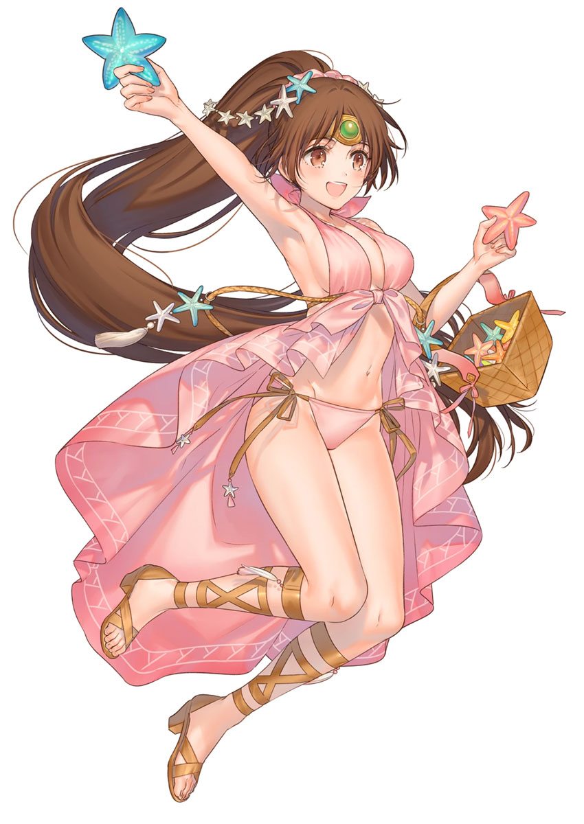 Summer Rays Linde, Battle Art from Fire Emblem Heroes
