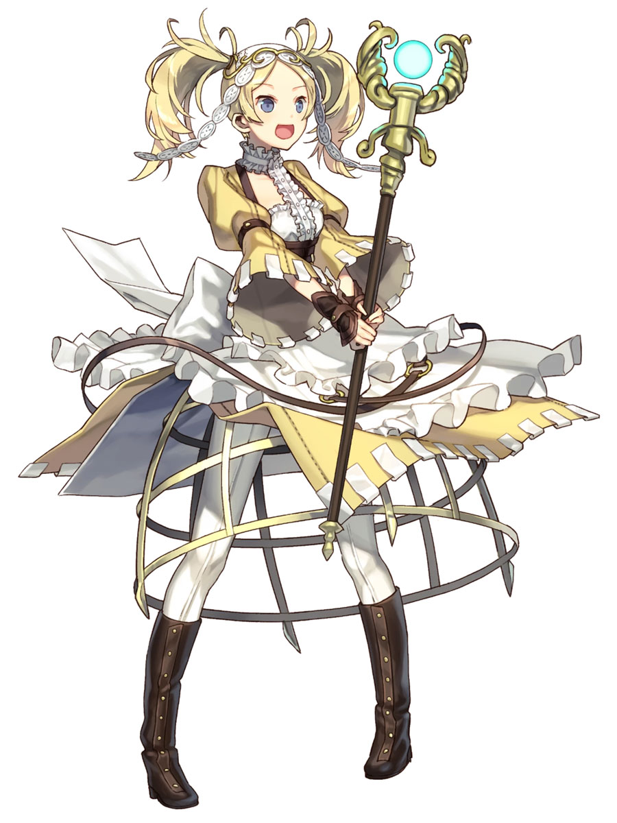 Lissa, Battle Art from Fire Emblem Heroes