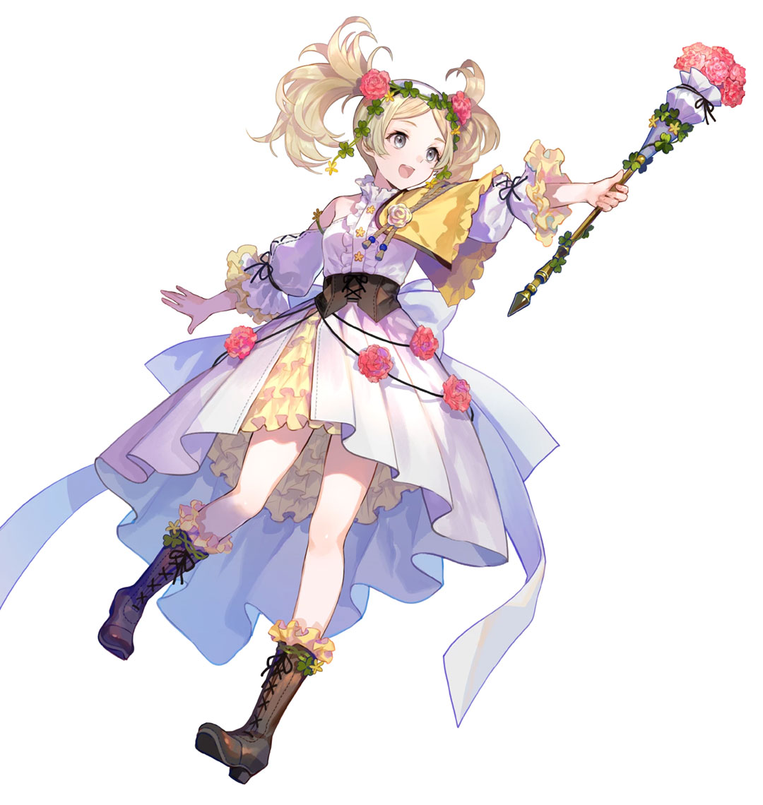 Sweet Celebrant Lissa, Battle Art from Fire Emblem Heroes