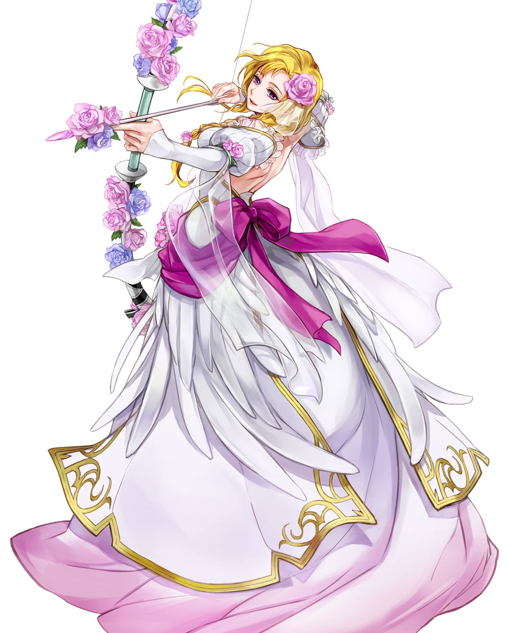 Eternal Devotion Louise, Battle Art from Fire Emblem Heroes