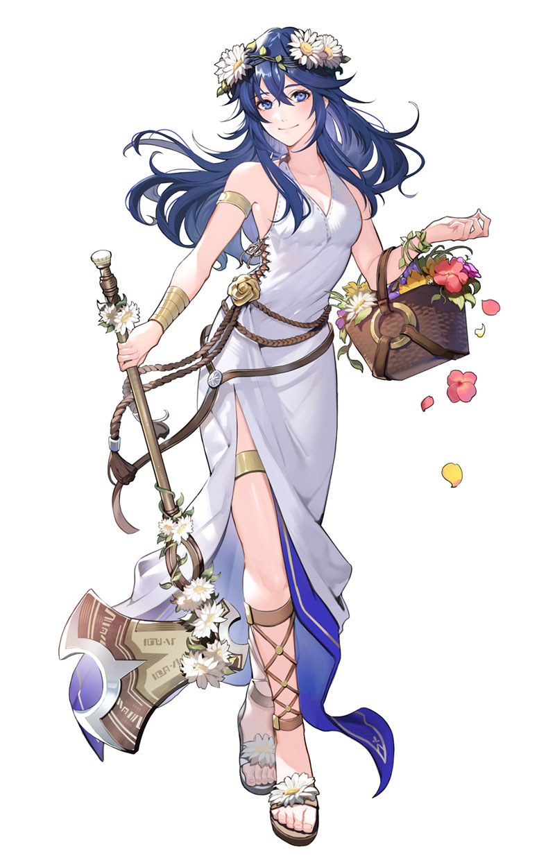 Future Fondness Lucina Art from Fire Emblem Heroes