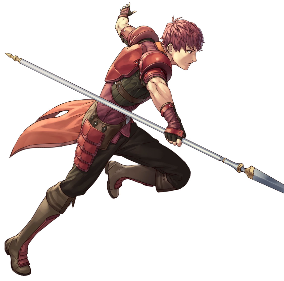 Lukas, Battle Art from Fire Emblem Heroes