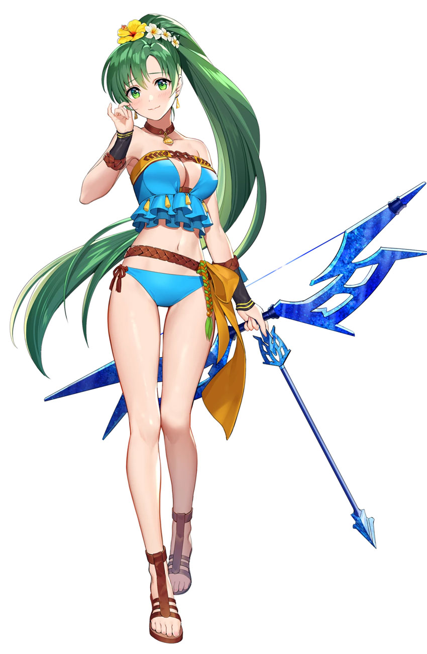 Lady of the Beach Lyn Art from Fire Emblem Heroes