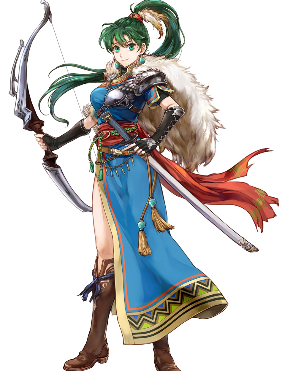 Lady of the Wind Lyn Art from Fire Emblem Heroes