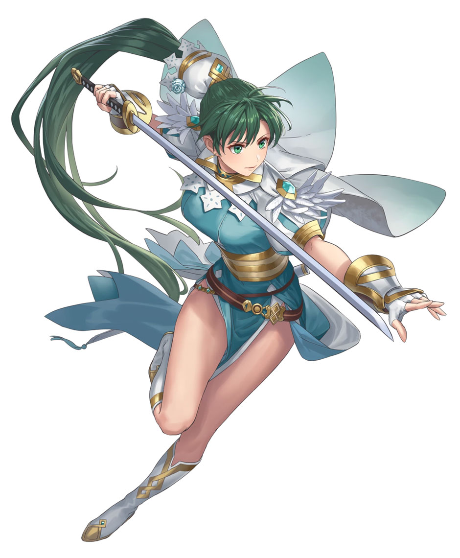 Resplendent Lyn, Battle Art from Fire Emblem Heroes