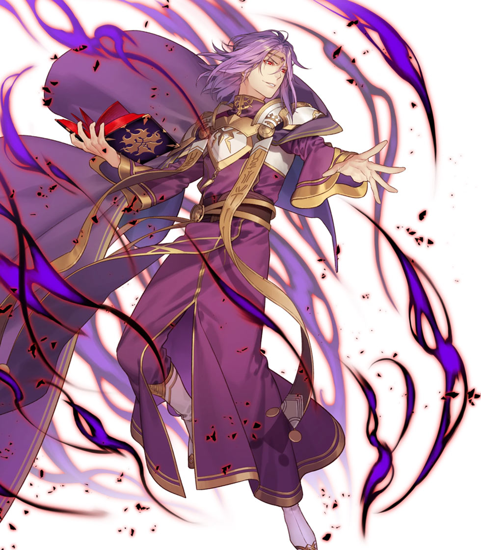 Demon King Lyon, Battle Art from Fire Emblem Heroes