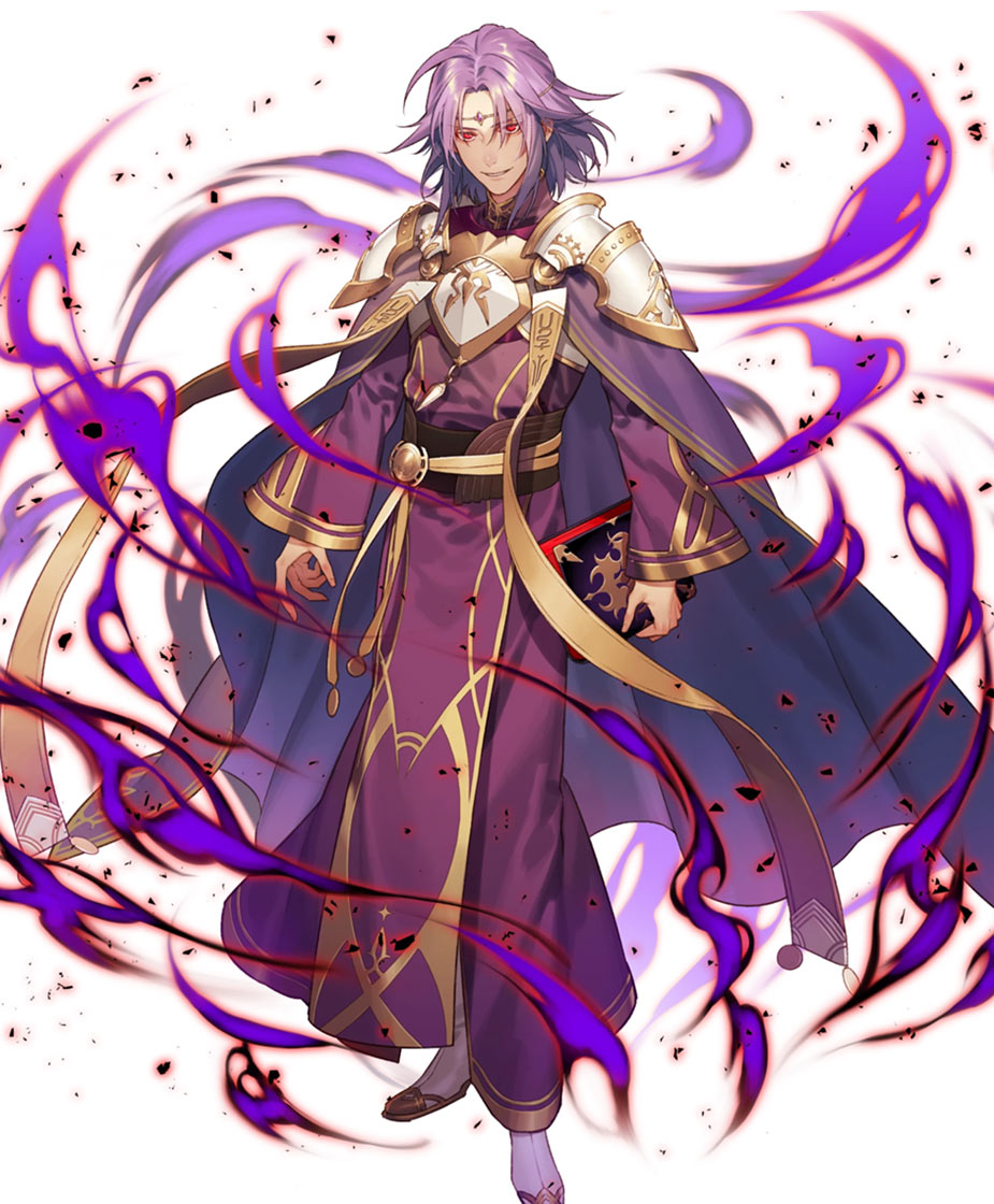 Demon King Lyon Art from Fire Emblem Heroes