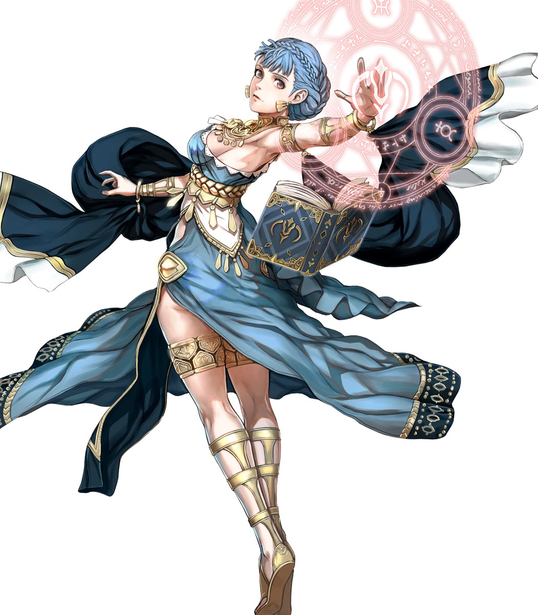 Serene Adherent Marianne, Battle Art from Fire Emblem Heroes