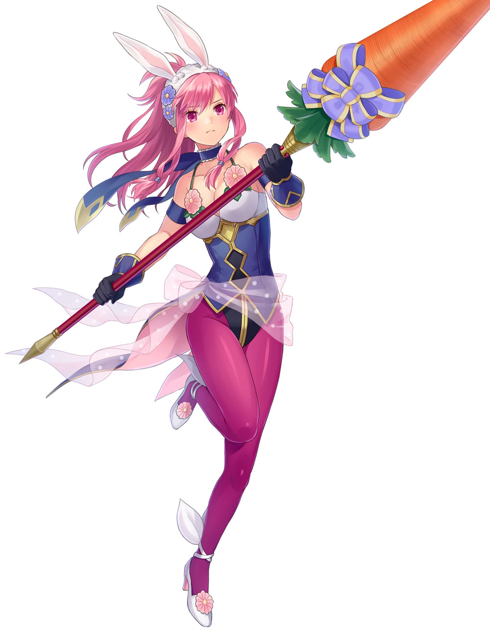 Crimson Rabbit Marisa, Battle Art from Fire Emblem Heroes