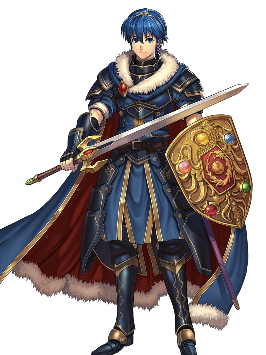 Hero King Marth Art from Fire Emblem Heroes