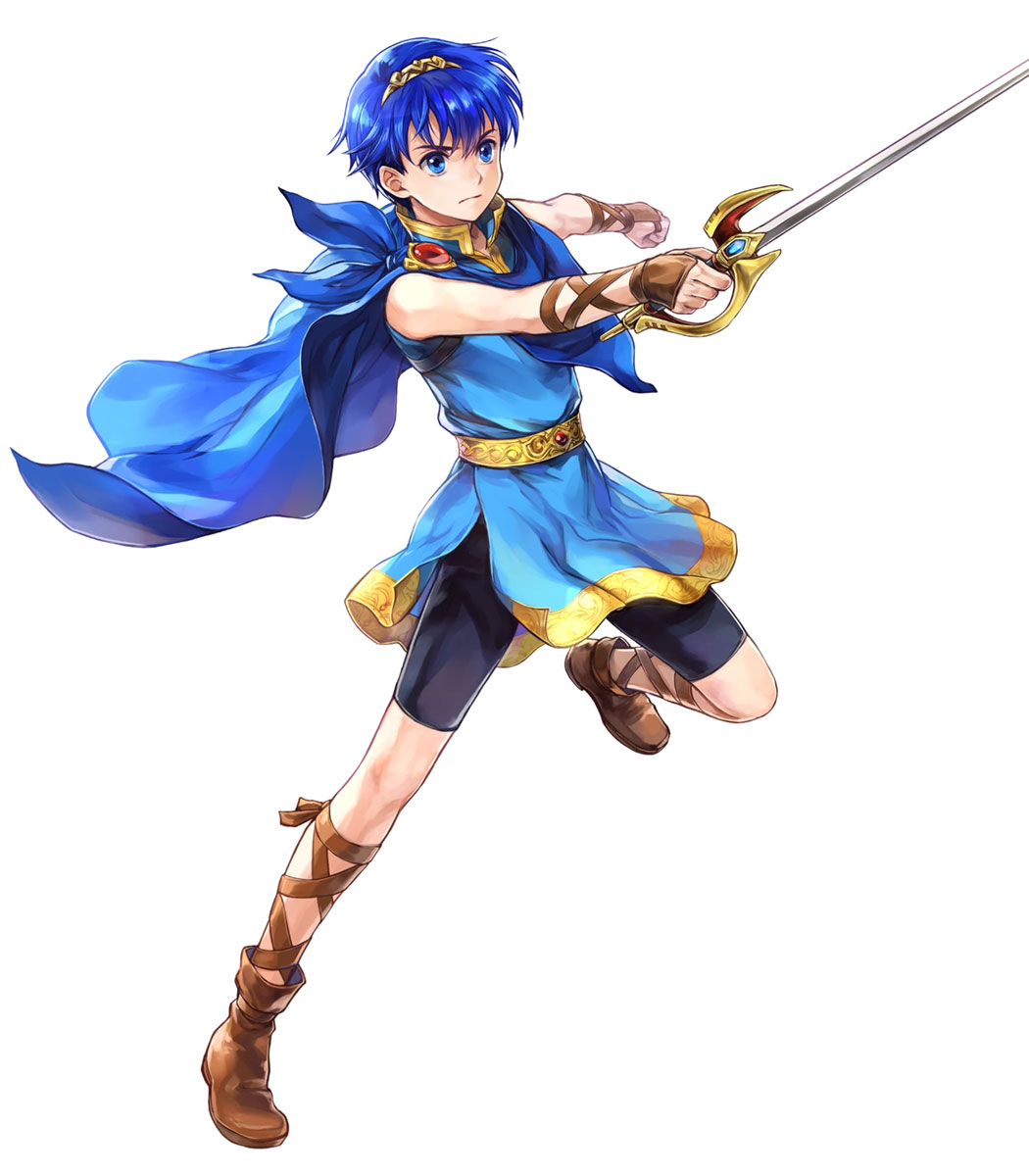 Legacied Hero Marth, Battle Art from Fire Emblem Heroes