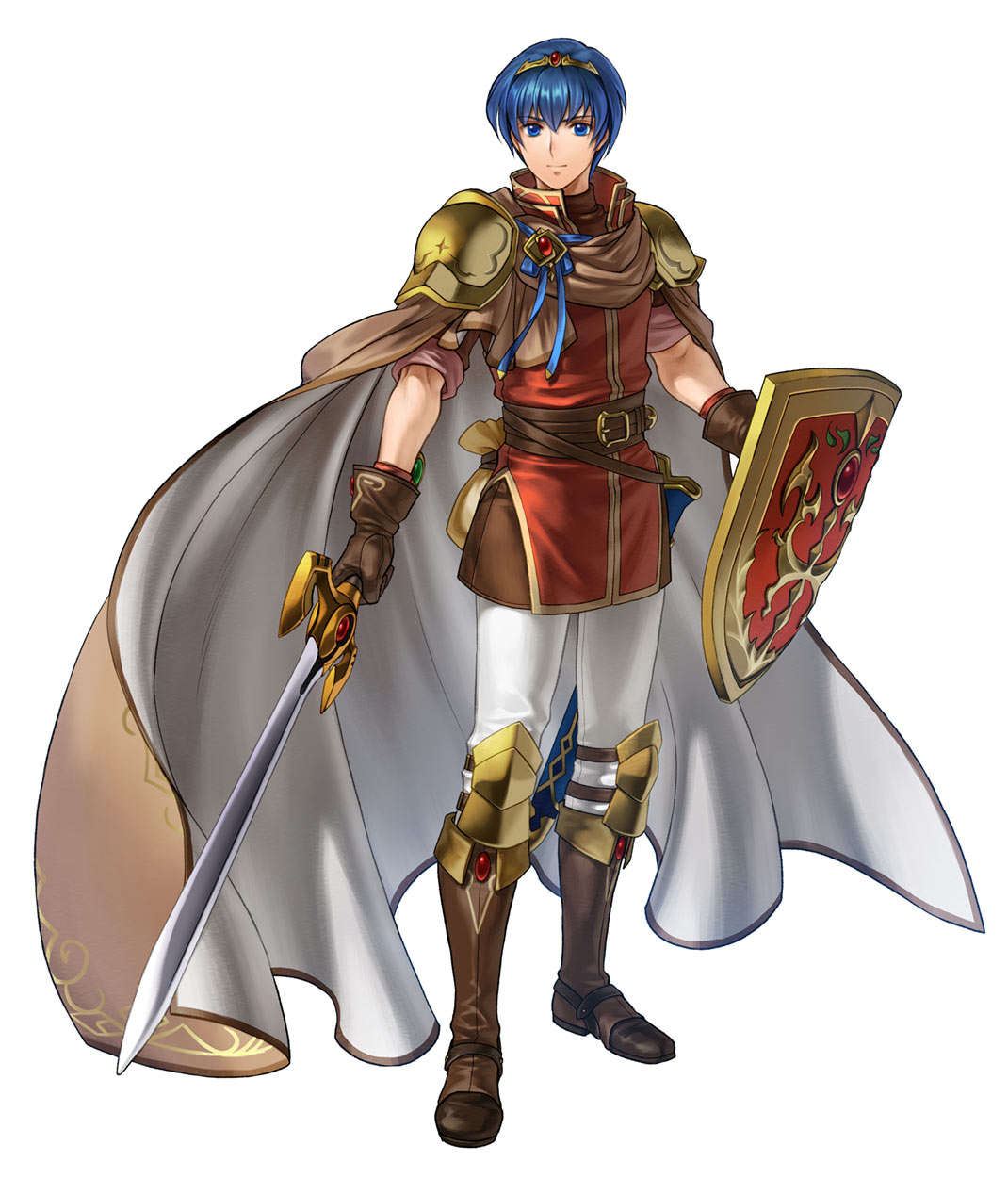 Prince of Light Marth Art from Fire Emblem Heroes