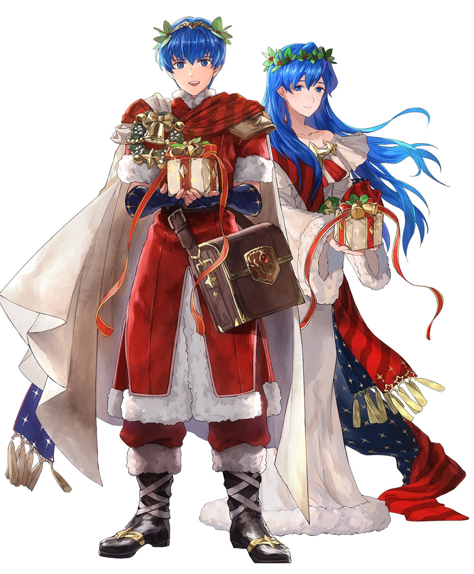 Royal Altean Duo Marth Art from Fire Emblem Heroes