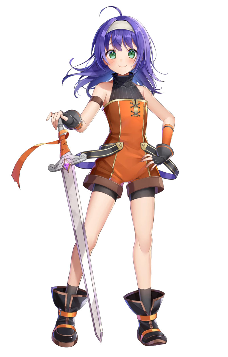 Budding Blade Mia Art from Fire Emblem Heroes