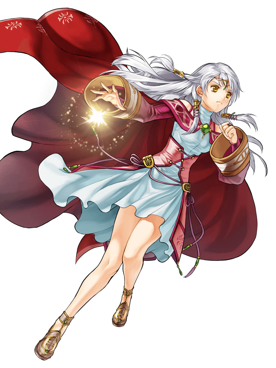 Queen of Dawn Micaiah, Battle Art from Fire Emblem Heroes