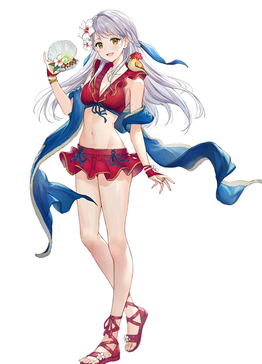 Wavecrest Maiden Micaiah Art from Fire Emblem Heroes