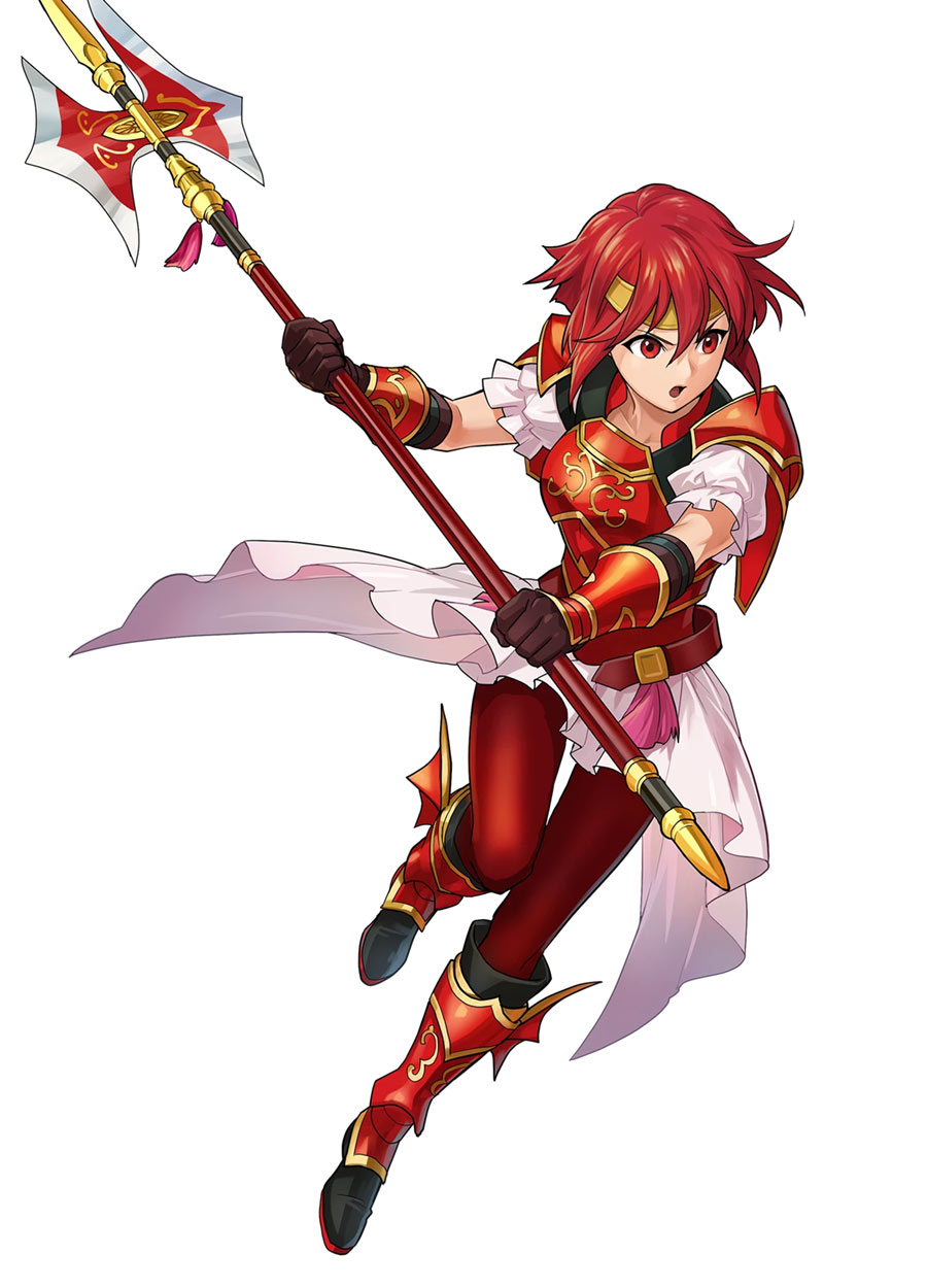 Princess Knight Minerva, Battle Art from Fire Emblem Heroes