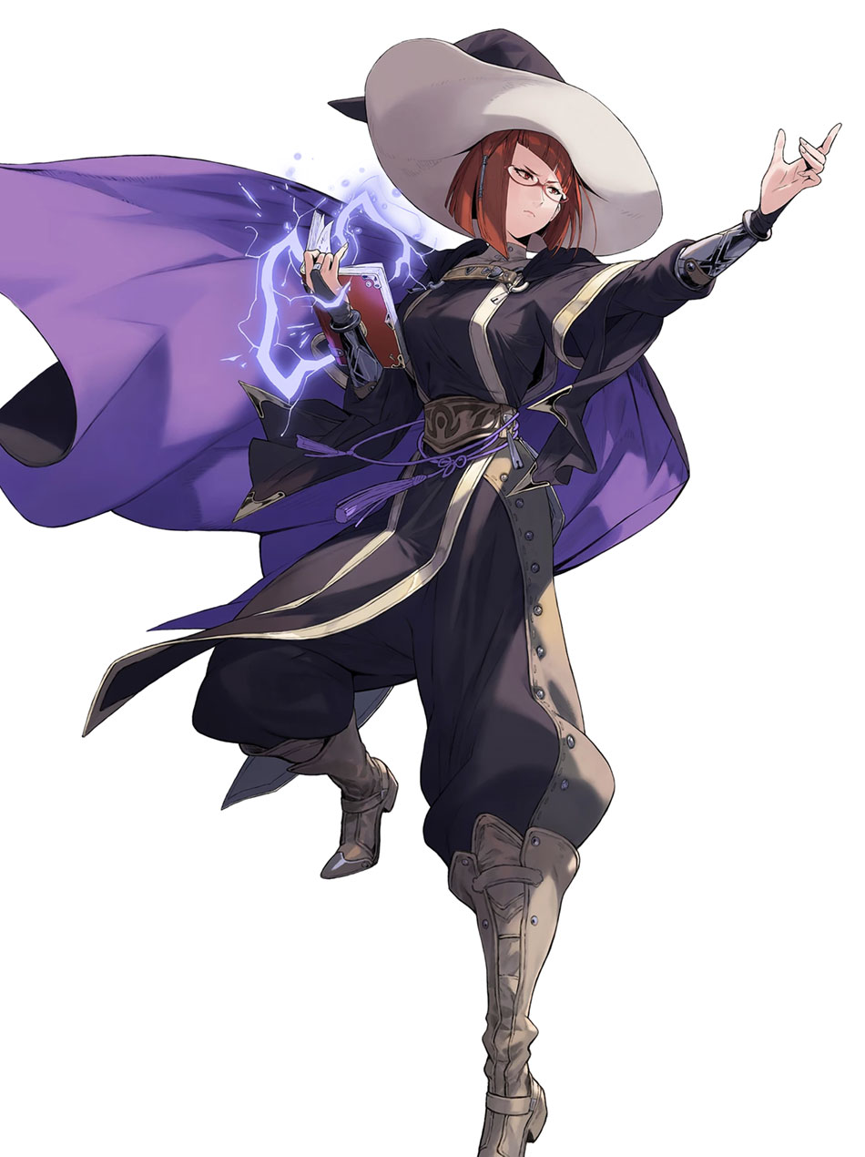 Miriel, Battle Art from Fire Emblem Heroes