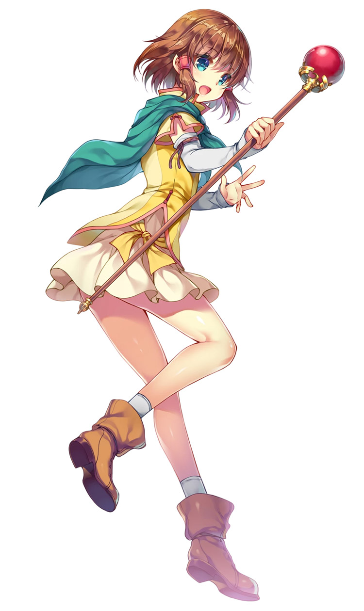 Mist, Battle Art from Fire Emblem Heroes