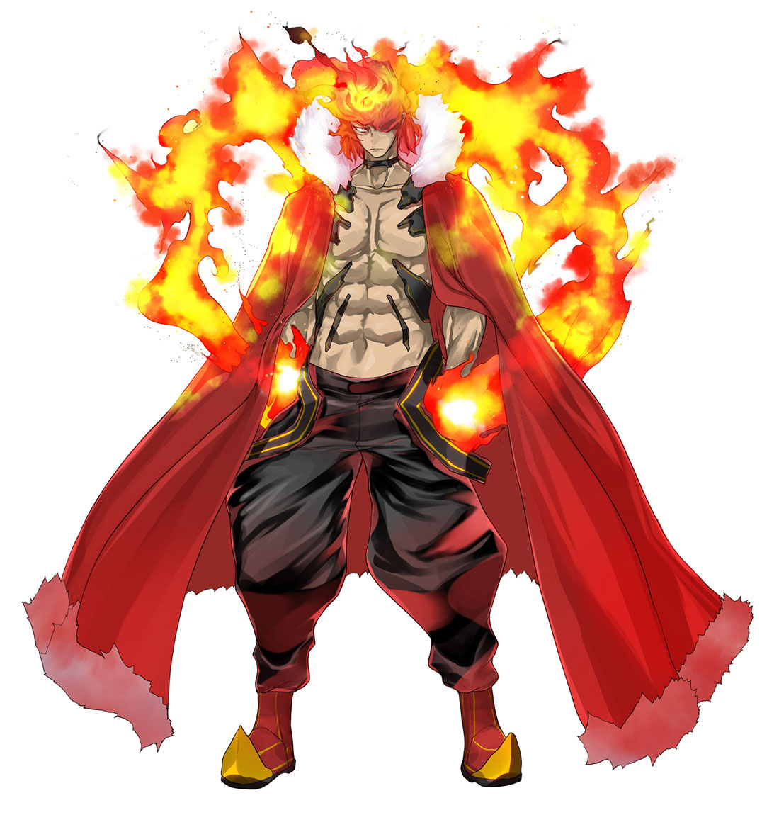 Flame God Muspell Art from Fire Emblem Heroes