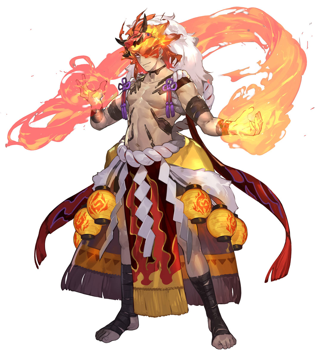 Raging Inferno Muspell Art from Fire Emblem Heroes