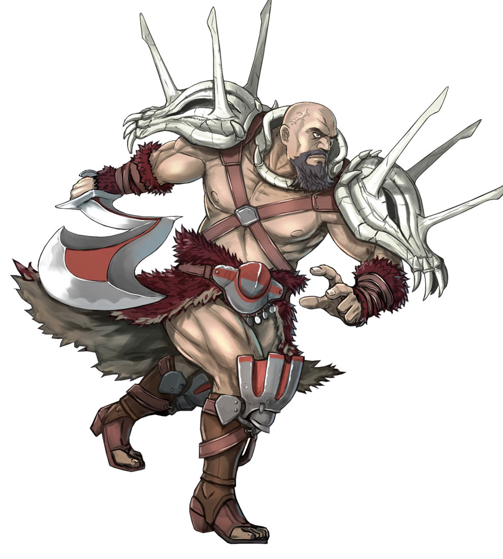 Mustafa, Battle Art from Fire Emblem Heroes