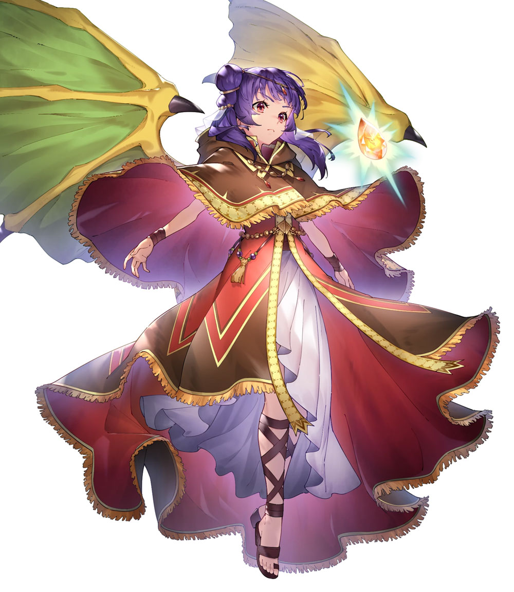 Guardian Dragon Myrrh, Battle Art from Fire Emblem Heroes