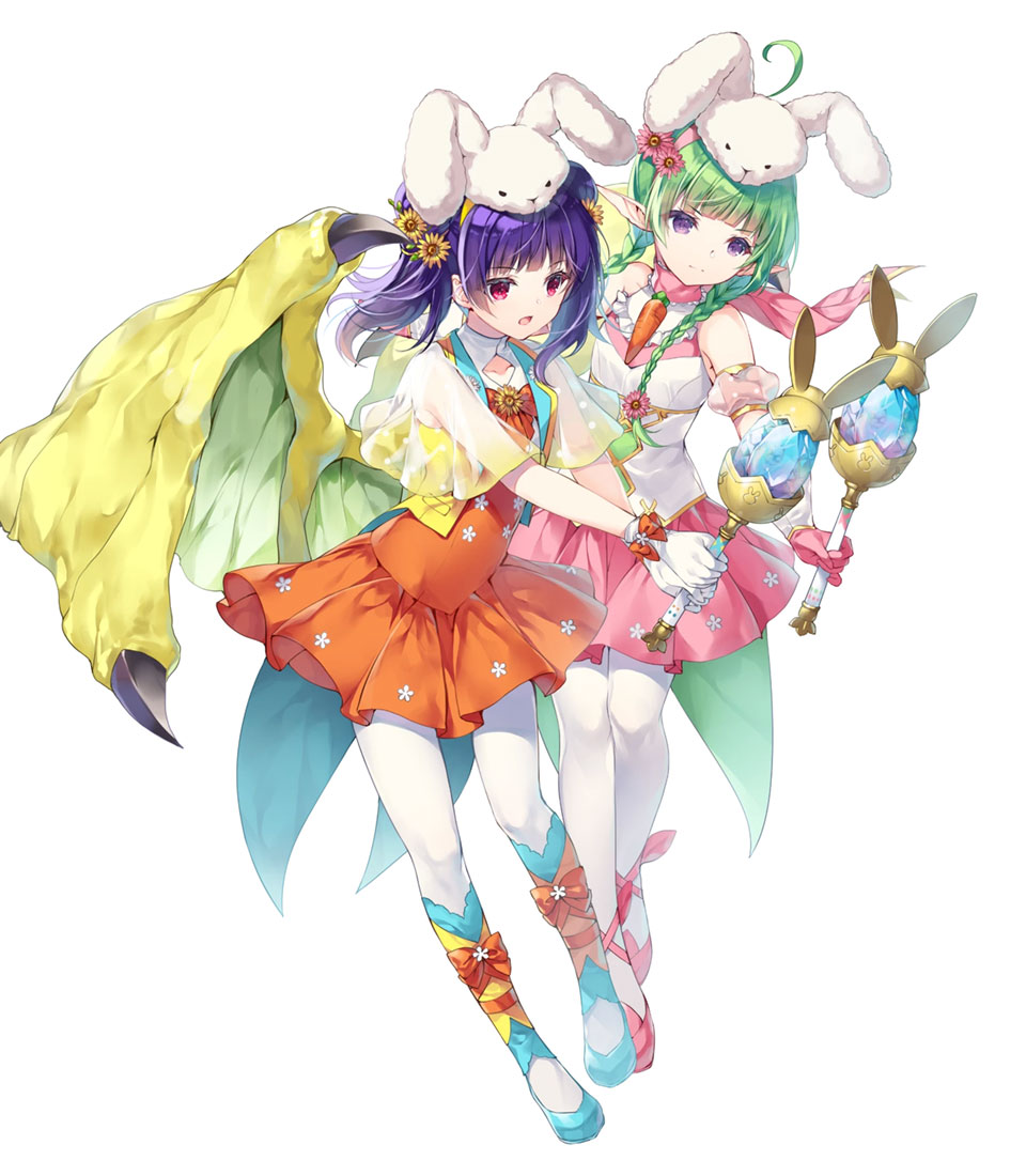 Spring Harmony Myrrh, Battle Art from Fire Emblem Heroes