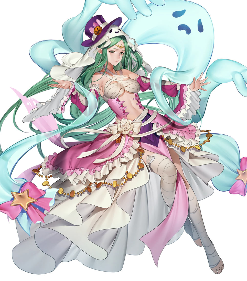 Harvest Divinity Naga, Battle Art from Fire Emblem Heroes