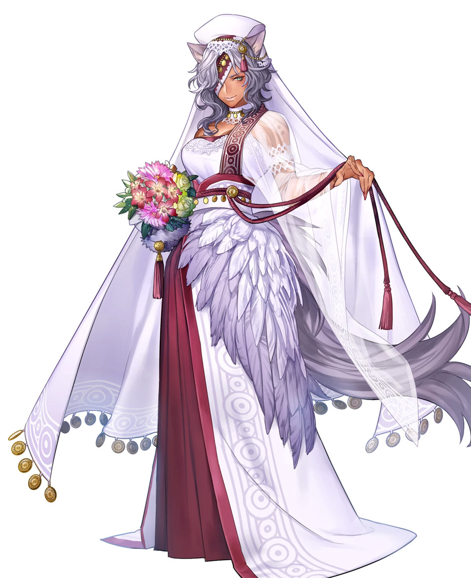 Blessed Queen Nailah Art from Fire Emblem Heroes