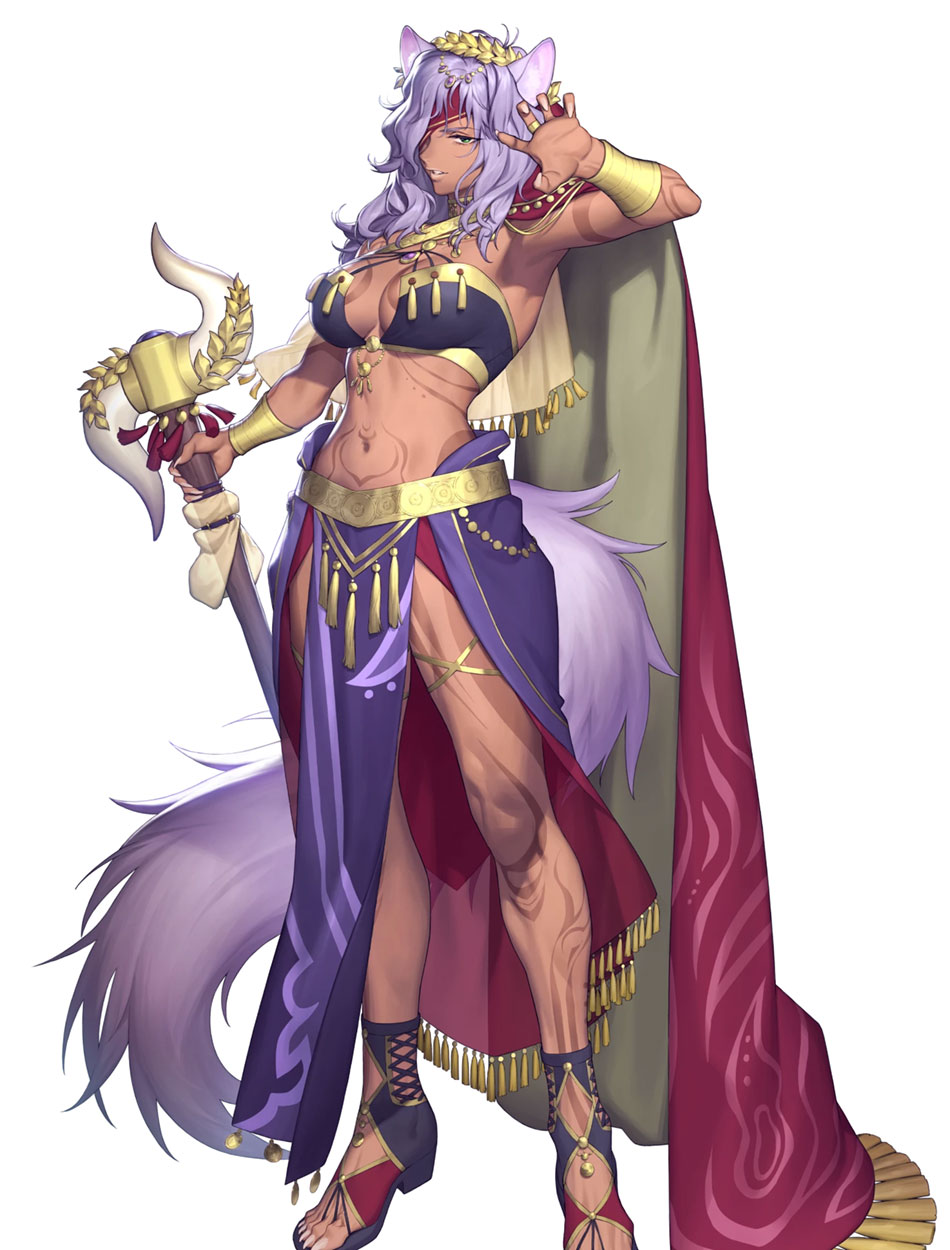 Hatari Scorcher Nailah Art from Fire Emblem Heroes