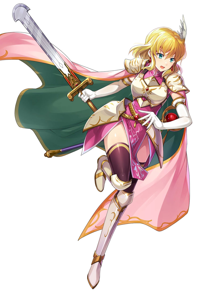 Beloved Princess Nanna, Battle Art from Fire Emblem Heroes