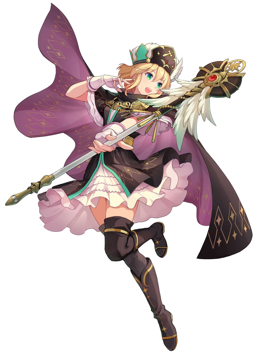 Mystletainn Scion Nanna, Battle Art from Fire Emblem Heroes