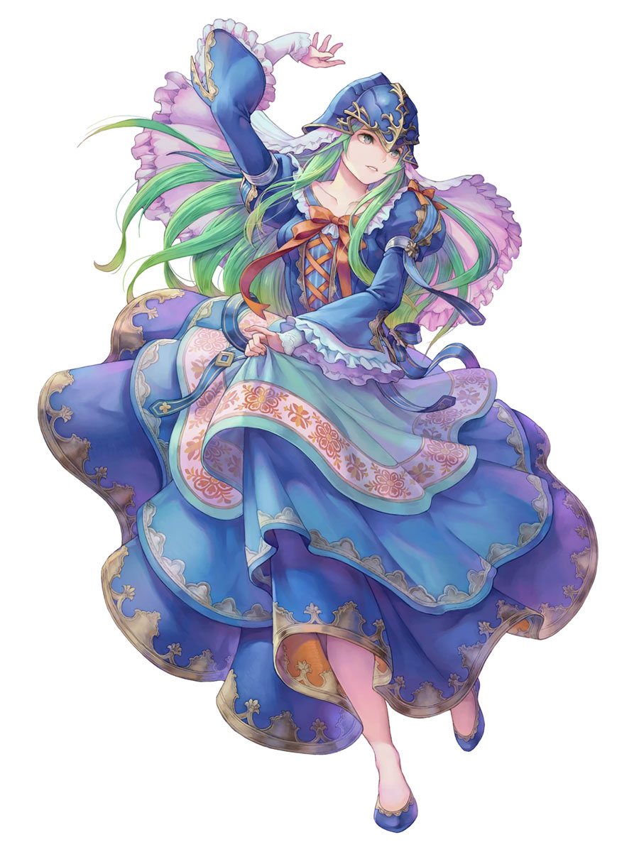 Sincere Dancer Nephenee, Battle Art from Fire Emblem Heroes