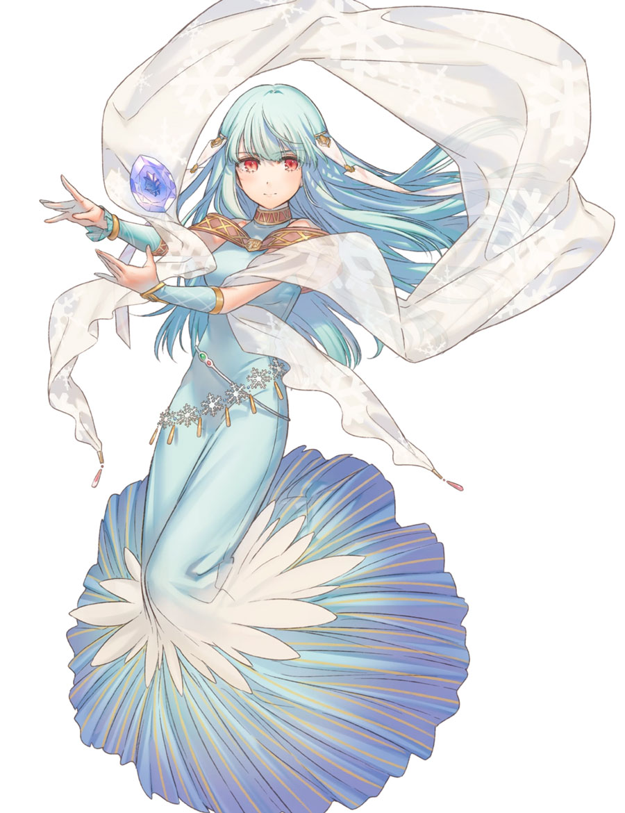 Ninian, Battle Art from Fire Emblem Heroes