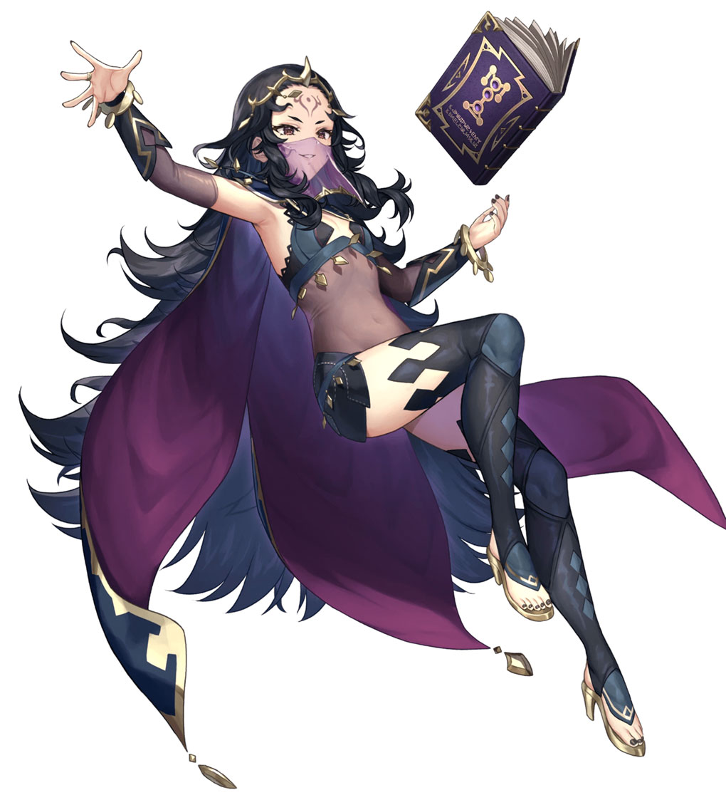 Nyx, Battle Art from Fire Emblem Heroes