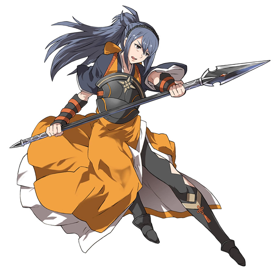 Oboro, Battle Art from Fire Emblem Heroes