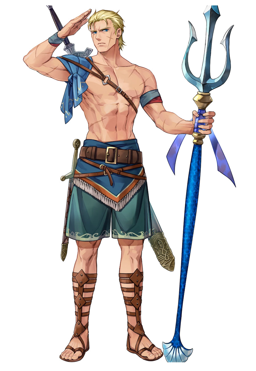 Blade on Leave Ogma Art from Fire Emblem Heroes