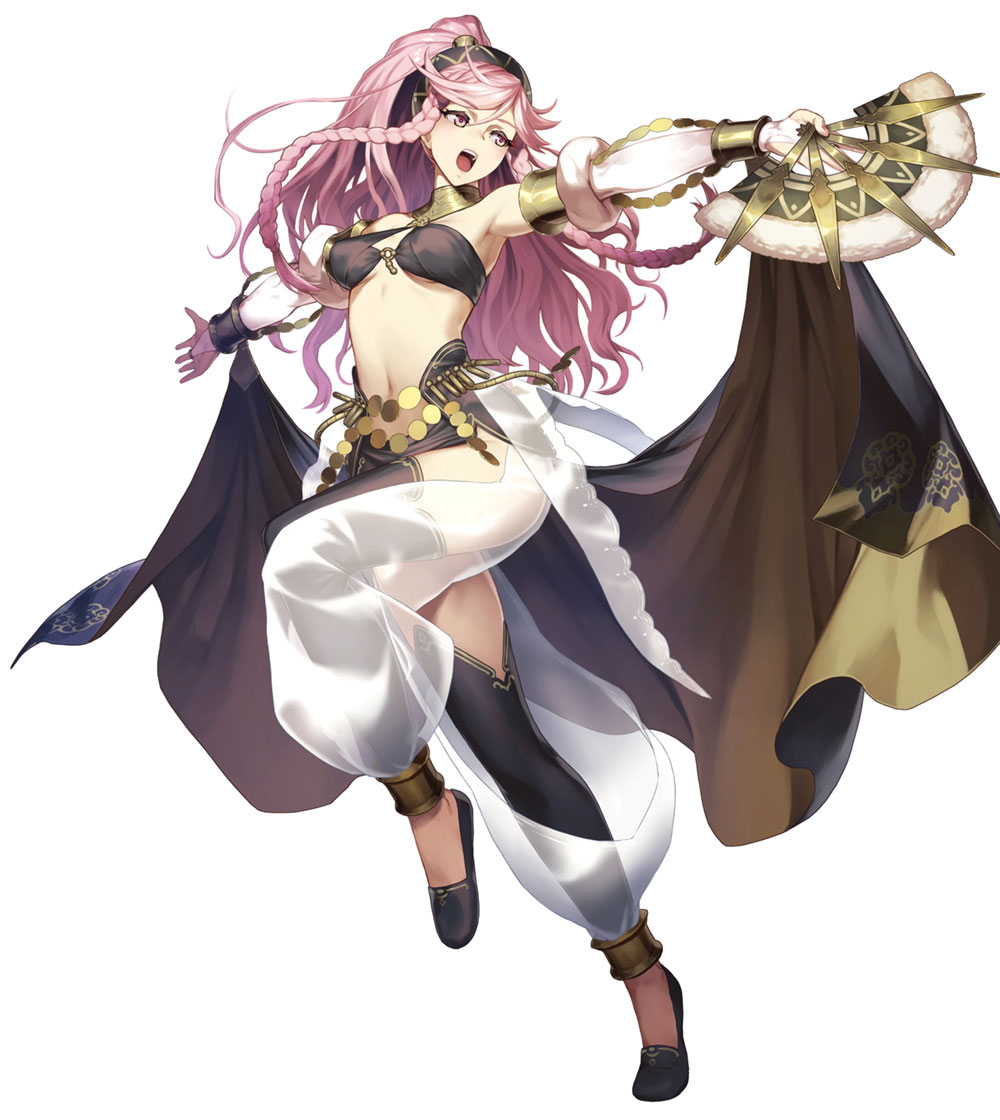 Festival Dancer Olivia, Battle Art from Fire Emblem Heroes
