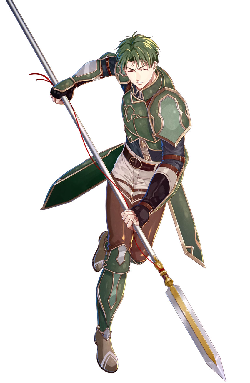 Oscar, Battle Art from Fire Emblem Heroes
