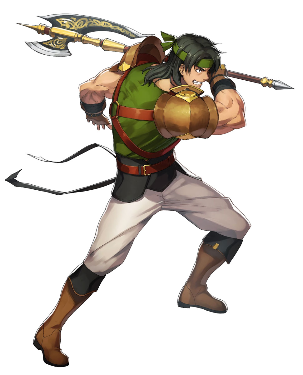 Osian, Battle Art from Fire Emblem Heroes