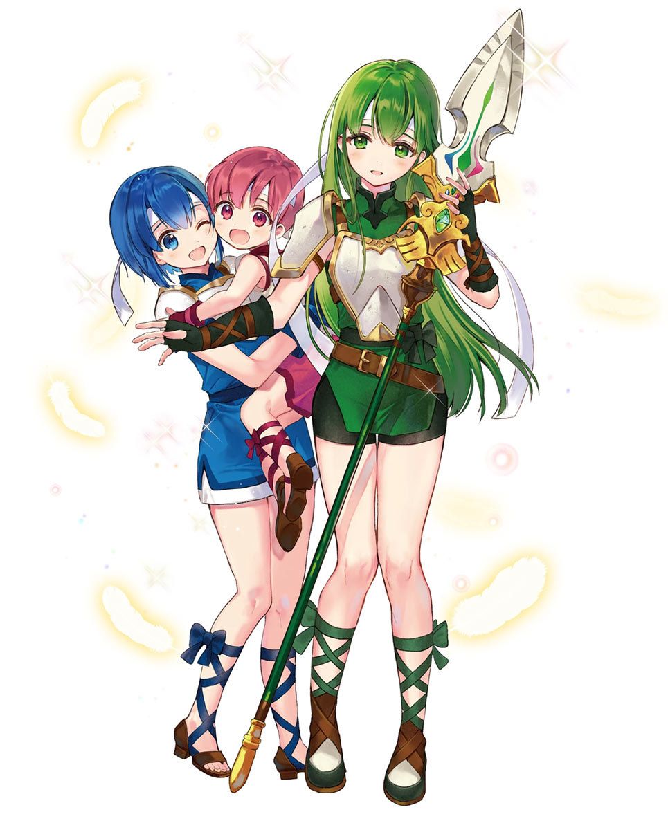 Sisterly Trio Palla Art from Fire Emblem Heroes