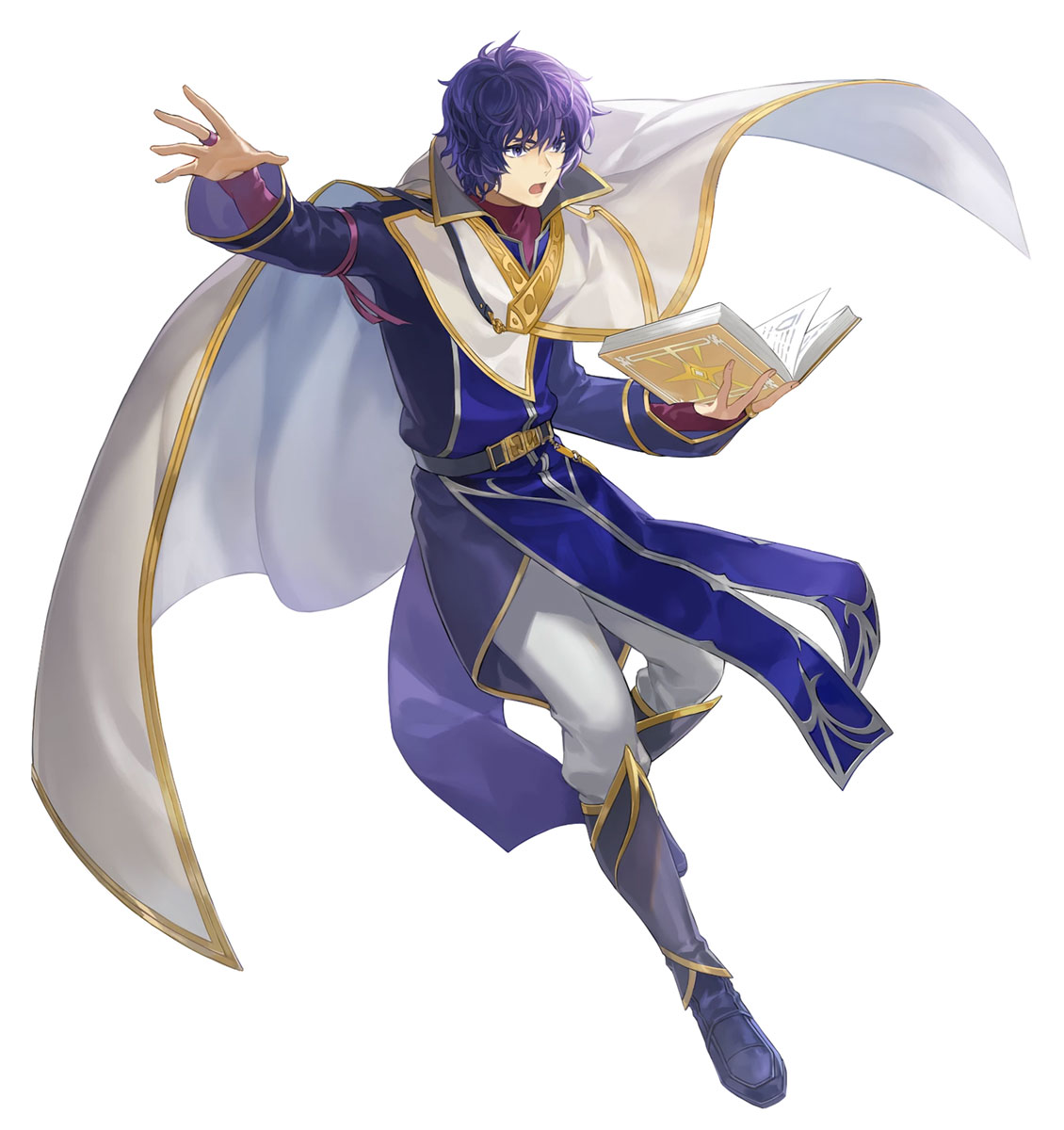 Ashnard's Orphan Pelleas, Battle Art from Fire Emblem Heroes